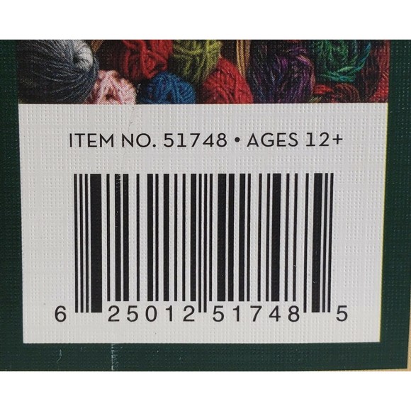 Cobble Hill 1000 piece Jigsaw Puzzle FUR BALL White Cat with Yarn Baskets - Picture 3 of 8